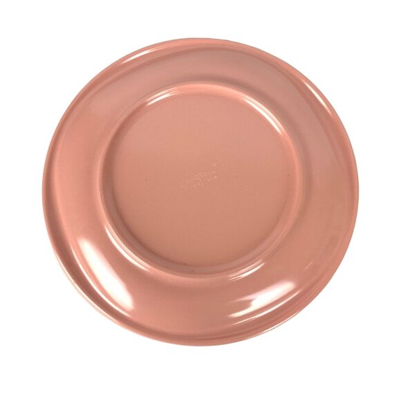 Bootonware Salad Plates Set Of 4 Melmac Melamine Bon Bon Pink Mid-Century Modern - Picture 3 of 4